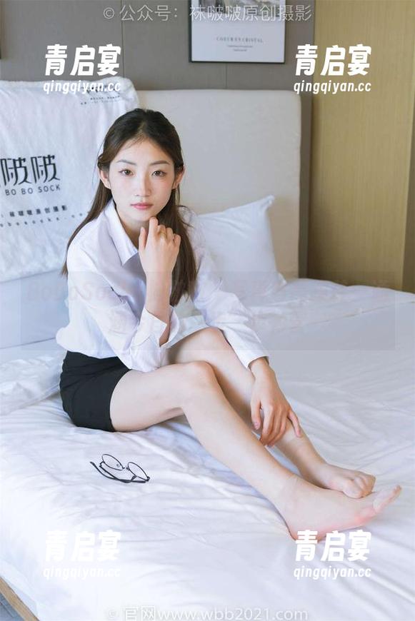 BoBoSocks袜啵啵 - 写真与高跟鞋：涵涵今日的“步”步为营