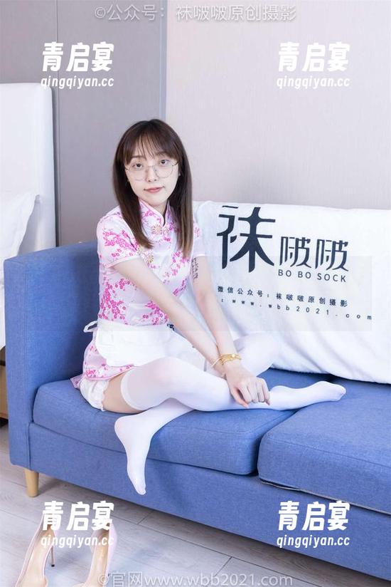 BoBoSocks袜啵啵 - 稚予的波点黑丝大合集：微加固，是否也能压倒众人？