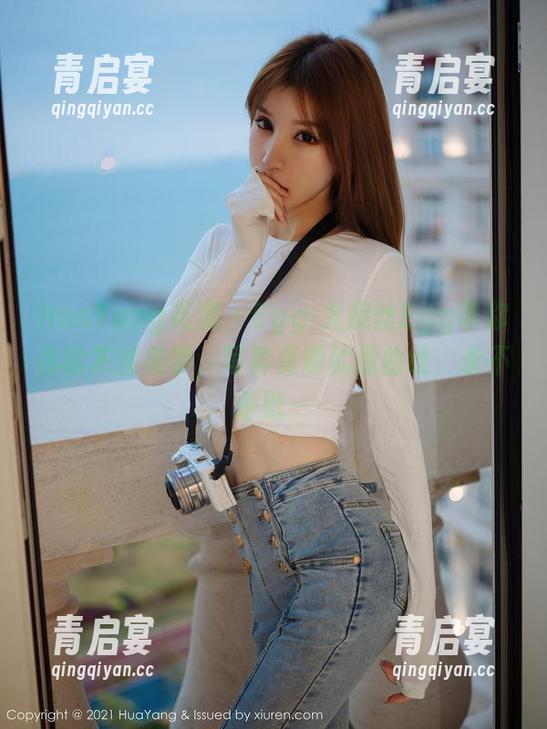 HuaYang花漾 - Egg-尤妮丝Egg带你体验灰丝美学，写真资源就像曲线，永不停歇～