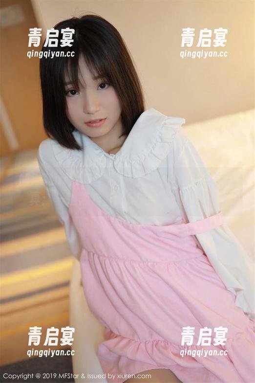 MFStar模范学院 - 糯美子Mini黑白写真：一边黑白，一边乐翻天的图集！