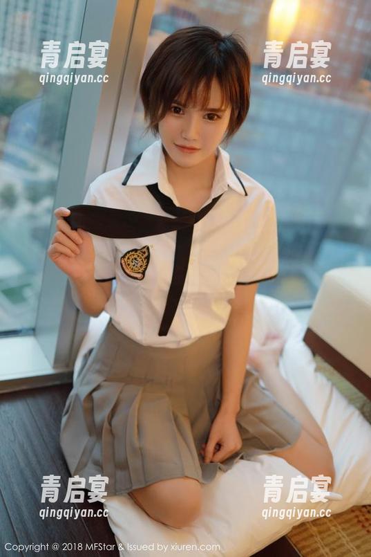 MFStar模范学院 - 注射美丽：黄乐然的护士写真，分享给你一剂良药，赶紧收藏！