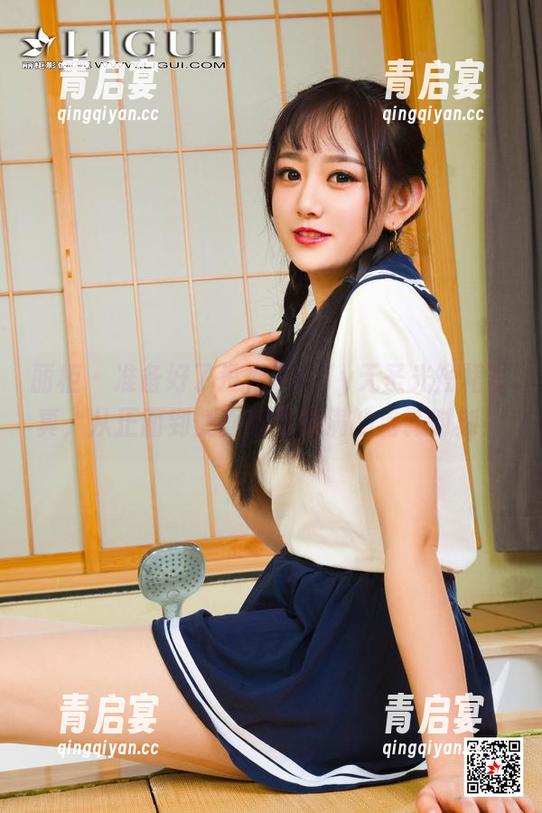 丽柜 - 准备好了没？Amily无圣光短裙写真，从正面到侧面都是满满的宝藏时刻！