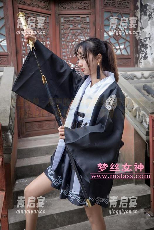 梦丝女神 - 高中的黑色校服到底有多魔性！乔儿让你‘再见’初恋，原图、套图一网打尽！