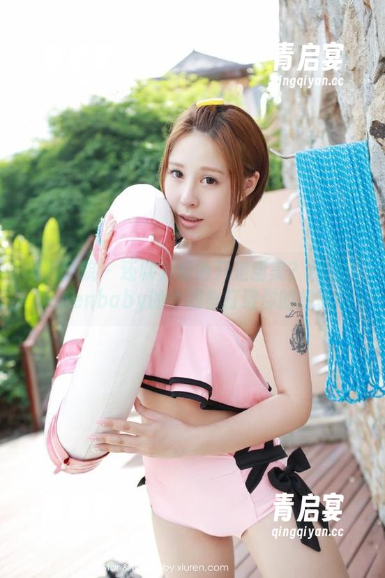 模范学院 - 还以为粉色只是甜美？柳侑绮Sevenbaby的作品集打破你的想象。